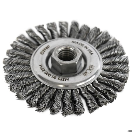 Flexovit WIRE WHEEL BRUSH HIGH PERFORMANCE C1140